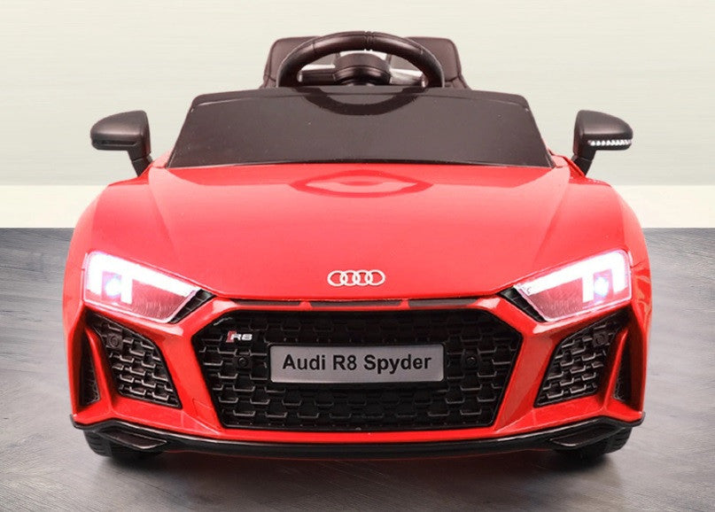 Kids Audi R8 Spyder 12V Electric Ride On Car Luxury Toy for Ages 2-6