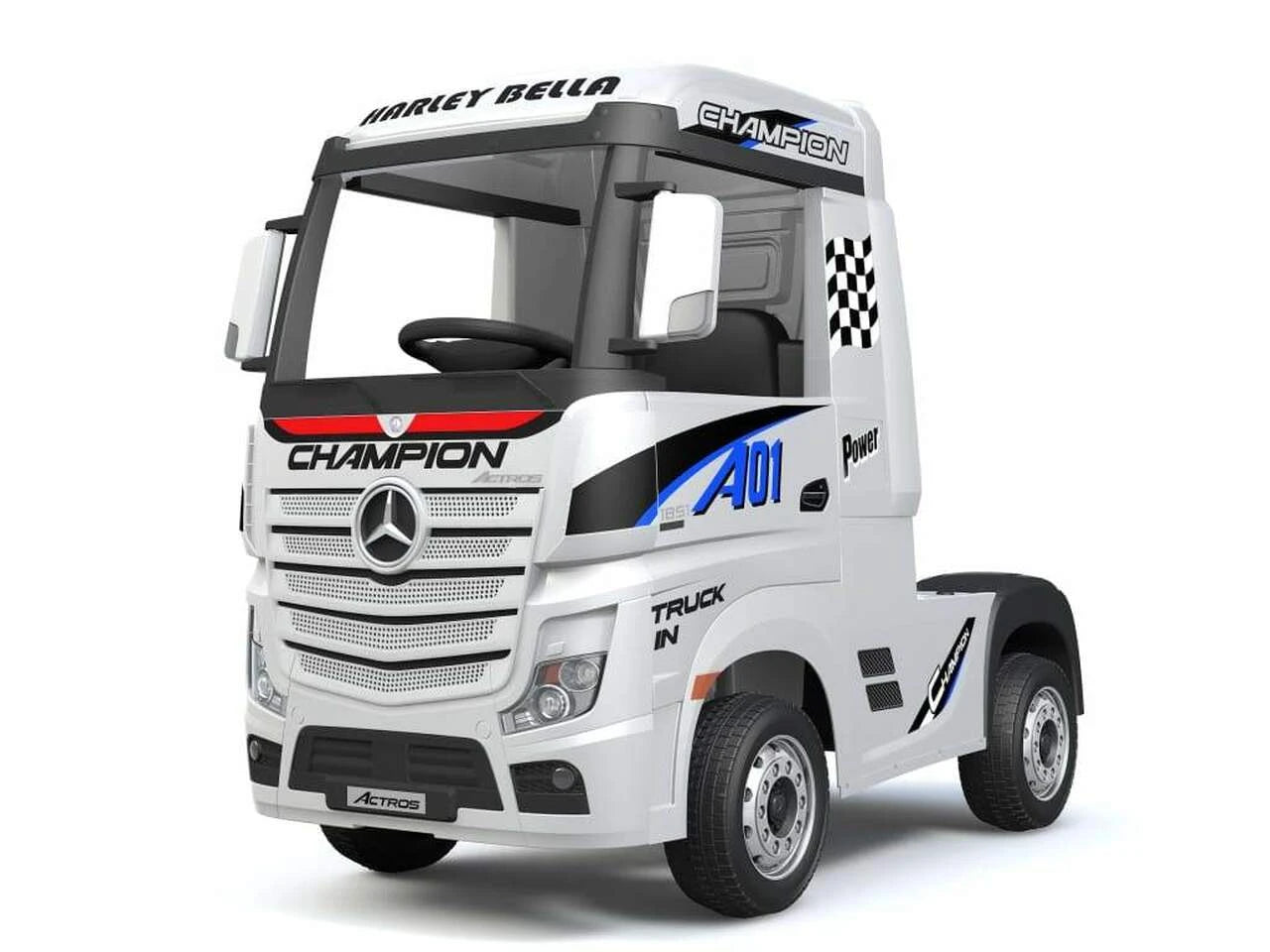 Licensed Mercedes Benz Actros 24V Electric Ride On Truck