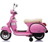 12V Vespa Scooter - Pink