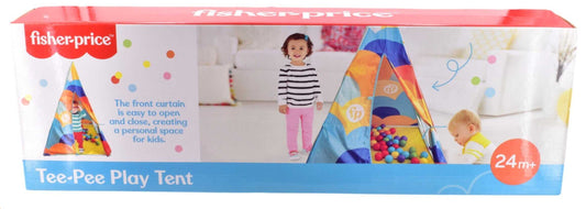 Fisher-Price Kids Teepee Play Tent - Indoor Fun & Imaginative Play Space
