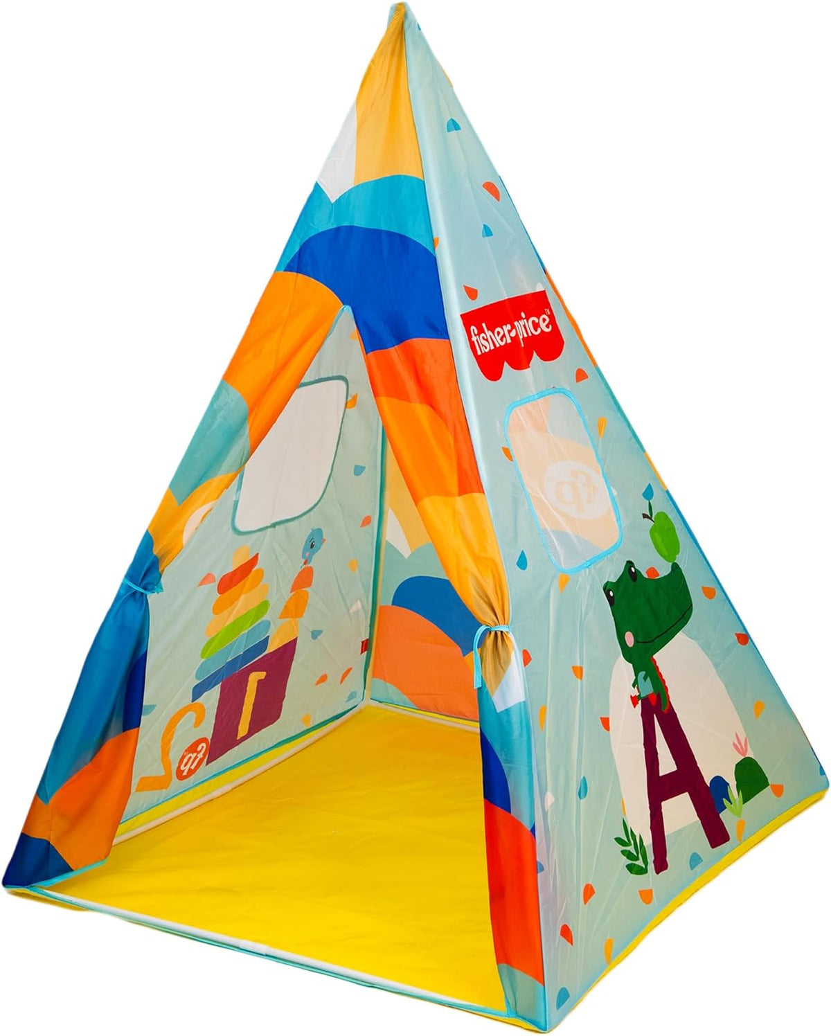 Fisher-Price Kids Teepee Play Tent - Indoor Fun & Imaginative Play Space
