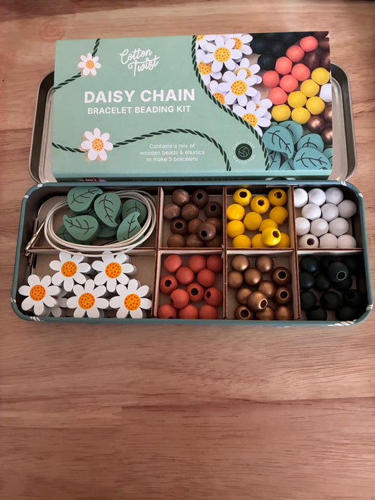 Cotton Twist Daisy Bracelet Bead Kit