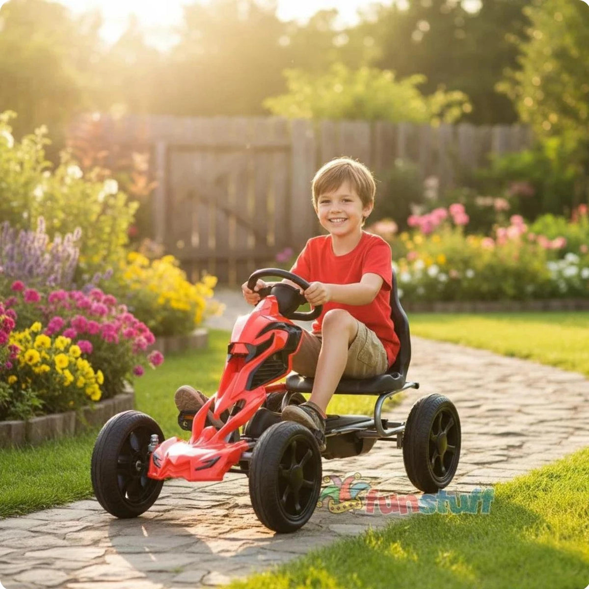 Thunder Go Kart with EVA Rubber Wheels